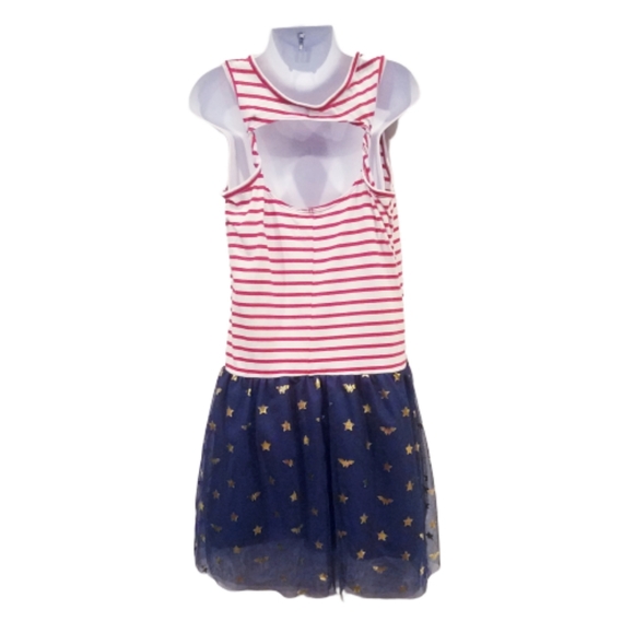 Gap Kids WB WonderWoman Cotton Sequin Tulle Dress - Picture 8 of 8